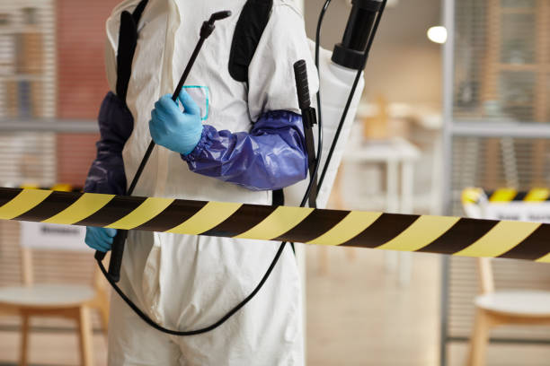 Professional Infectious Disease Decontamination technician working in Grove City, OH